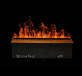 Электрический очаг Schones Feuer 3D FireLine 600 со стальной крышкой