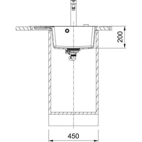 Franke CNG 611/211-62 TL, серый камень 114.0639.709_2