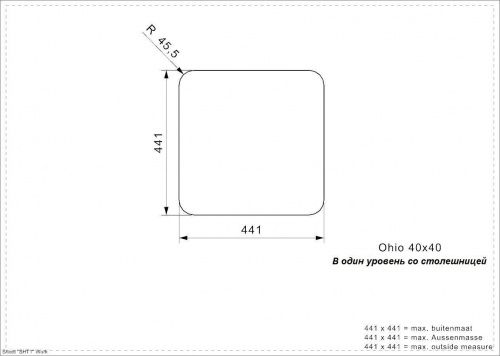 Reginox Ohio 40x40 Arctic White 43670_3