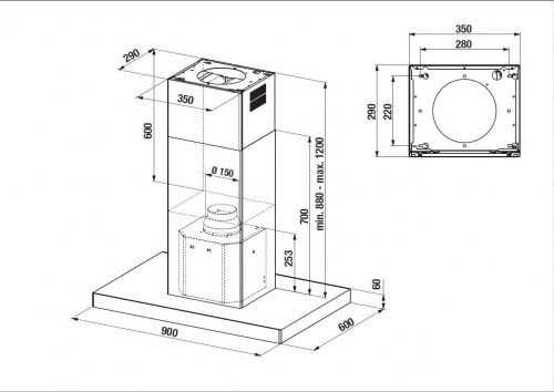 Вытяжки Kuppersbusch DW 9340.0 E