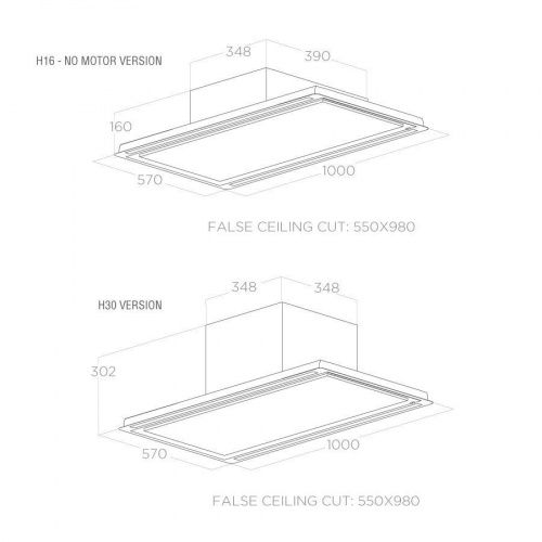 ELICA HILIGHT-X H30 WH/A/100_2